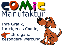 Comic Manufaktur- Wir zeichnen, texten, drucken und animieren Ihren individuellen Comic.